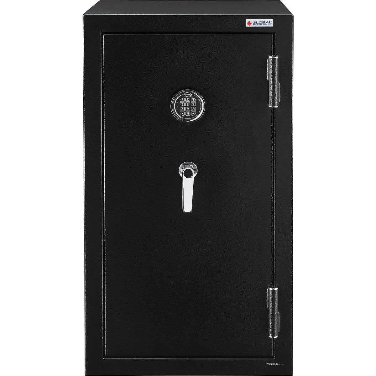 Burglary & Fire Safe Cabinet with Electronic Keypad Lock by Global Industrial – 22"L x 22"W x 40"H, 6.4 cubic_feet, Gray, Model SF402020E