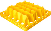 Carlisle FoodService Products Yellow / 30 Compartment / Long Cabinet & Drawer Organization