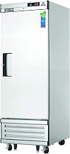 EBR1 27" Solid Door Upright Reach-in Refrigerator, 21-Cubic Feet, NSF