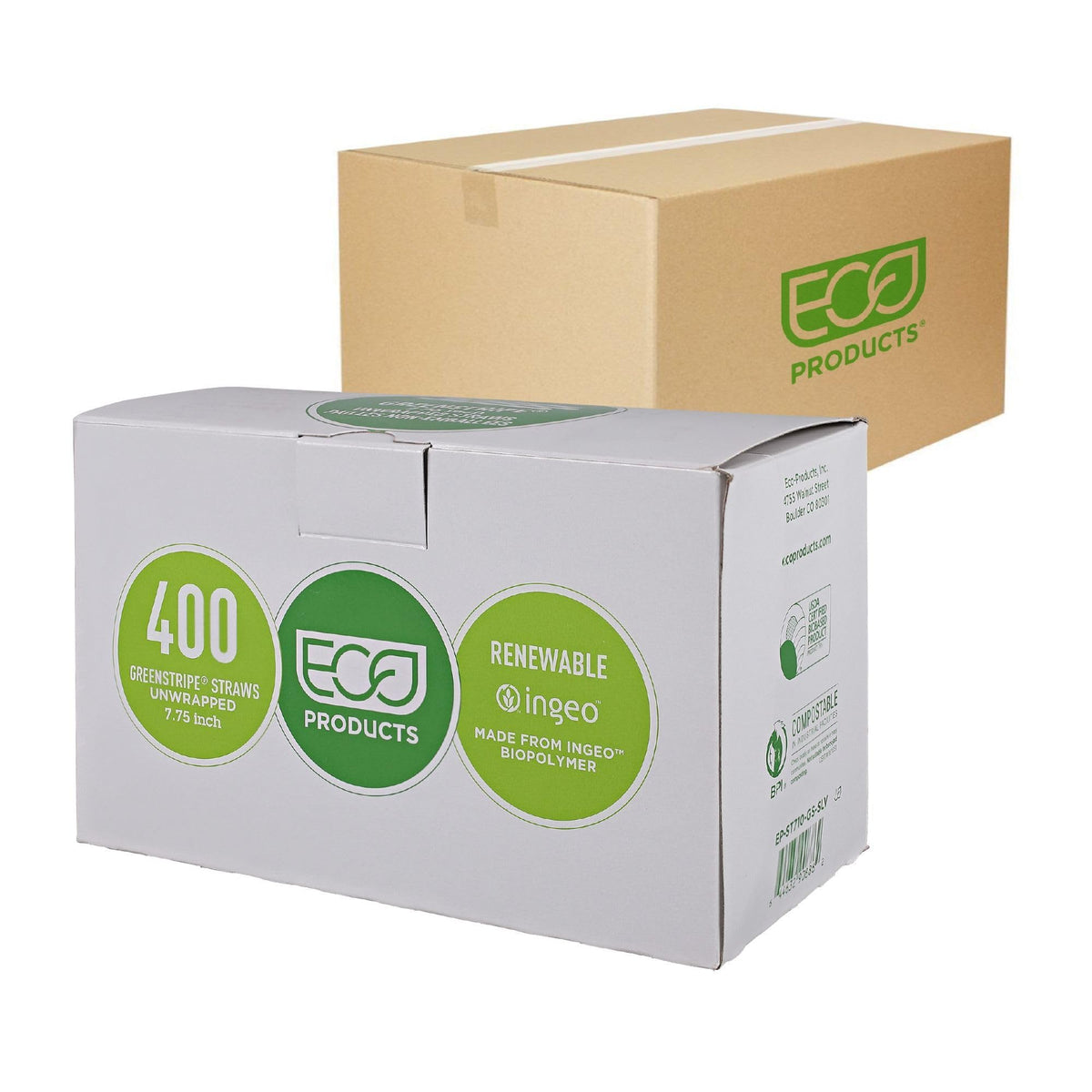 ECO PRODUCTS Bulk / 9600 / Green Products Straws