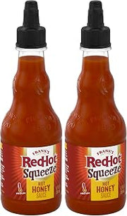 Frank's RedHot Squeeze Hot Honey Sauce,12 fl oz,(Pack of 2)