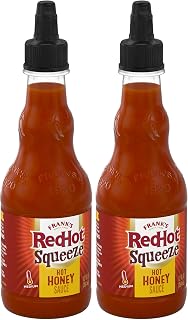 Frank's RedHot Squeeze Hot Honey Sauce,12 fl oz,(Pack of 2)