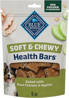 Blue Buffalo Health Bars Chicken & Apples Soft & Chewy Treats, 9 oz