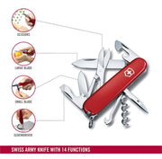 Victorinox Red / One Size / Climber Pocket Knives & Folding Knives