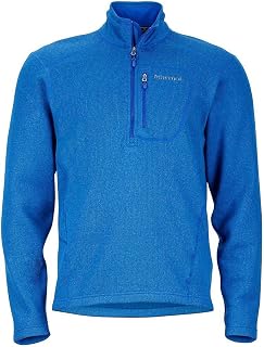 MARMOT Mens Drop Line 1/2 Zip Surf SM One Size