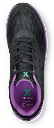 Womens Black/Purple Wake MaxTrax Soft Toe SRO Athletic 8.5 M by SR Max – 8.5, Black/Purple