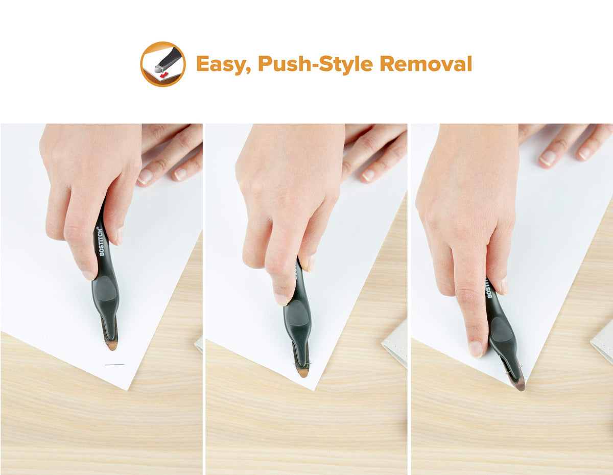 Office Professional Magnetic Easy Staple Remover by Bostitch – 1 Pack, Plastic/Metal/Magnet, Black, Model 40000M-BLK