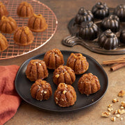 Lil' Pumpkins Cakelet Pan by Nordic Ware – 2 Cup Capacity, 2.0 cups, Aluminum, Bronze, Model 89048