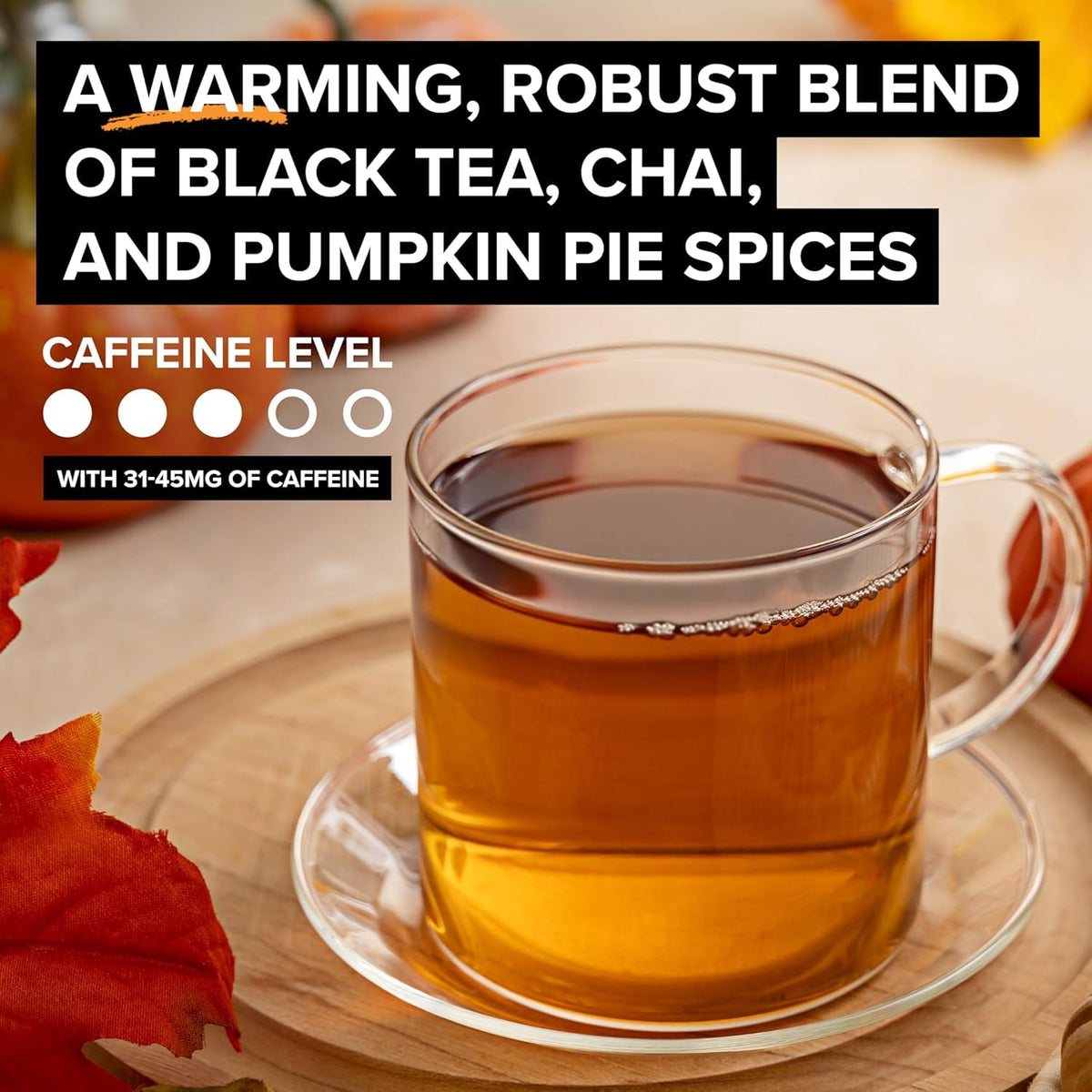 Chai Tea Pumpkin Spice 60 Bags (3 Pack) by TAZO – 20 Count (Pack of 3), Pack of 3, Model 1066916382