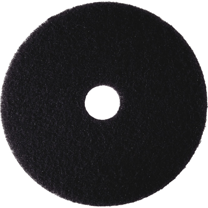 3M Niagara™ 7200N Stripping Floor Pads, 20", Black, Pack Of 5