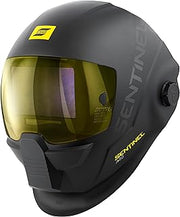 ESAB Sentinel™ A60 Welding Helmet, Black Low-Profile Design, High Impact Resistance Nylon, Large Viewing Area 4.65 in x 2.80 in