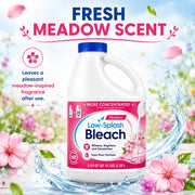 Low Splash Bleach by Generic – 81 Fl Oz (Pack of 1), Model RHM-meadow-81oz