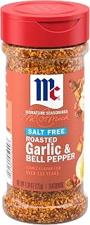 McCormick Salt Free Roasted Garlic & Bell Pepper Seasoning, 4.34 oz
