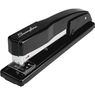 Stapler, Commercial Desk Stapler, 20 Sheets Capacity, Black (44401) by Swingline – Metal, Black, Model S7044401A