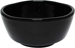 Thunder Group Classic black melamine dinnerware collection 16 oz, 5 1/8"x 2 5/8" bowl, comes in dozen