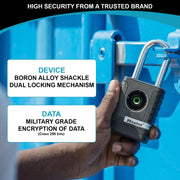 Master Lock NEW - Bluetooth Outdoor / Black / 1 Keyed Padlocks