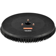 Scrub Brush for 22" Auto-Ride On Floor Scrubber by Global Industrial – 20.8"L x 20.8"W x 1.97"H, Plastic, Black, Model N150008G