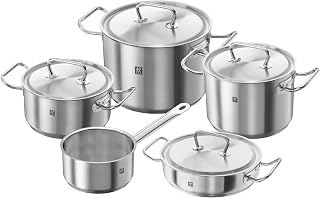 ZWILLING TWIN CLASSIC, Rechargeable Cookware Set 5 pz., in Stainless Steel 18/10 Satin