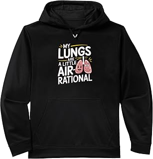Air-Rational - Lung Cancer Awareness Performance Hoodie