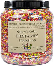 India Tree Nature’s Colors Fiesta Sprinkles, 2.9 lb Canister