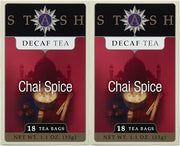 Stash Chai Spice Tea Decaf - 18 ct (Pack of 6)