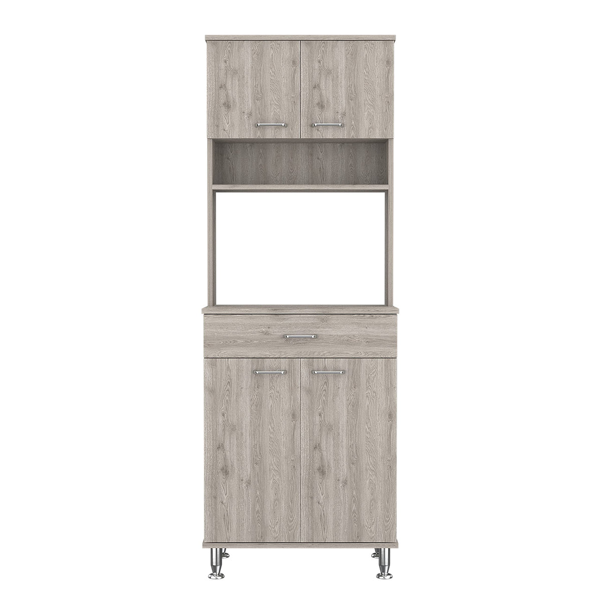 FM FURNITURE Light Gray / Modern Pantries