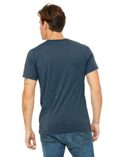 Bella + Canvas Unisex Triblend Short-Sleeve V-Neck T-Shirt 2XL STEEL BLU TRBLND by BELLA+CANVAS – Polyester, Steel Blu Trblnd, Model B045CN187