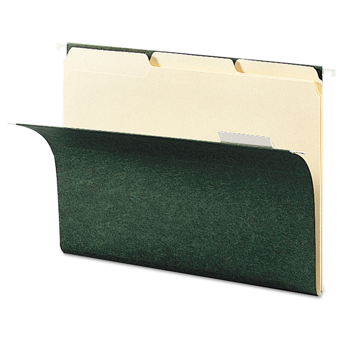 Hanging File Folder with Tab by SMEAD – 25 Count (Pack of 1), Paper, Green, Model 64035