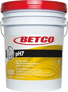 Betco 1380500 pH7 Floor Cleaner, Lemon Scent, 5 Gal.