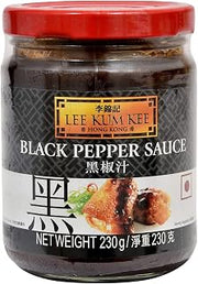 Lee Kum Kee Black Pepper Sauce, 8.1-Ounce Jars (Pack of 4)