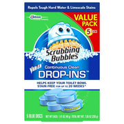 5-Pk Toilet Cleaner Drop Ins (Case/6) by Scrubbing Bubbles – 1 Count (Pack of 6), Pack of 6, Model 71196