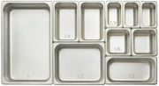 Winco 6" Deep / 12 / Silver Storage & Transport