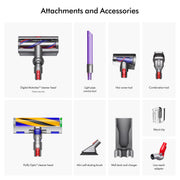 V15 Detect Extra (Renewed Premium) by Dyson – 0.2 gallons, Yellow/Nickel, Model 448709-02