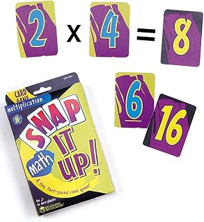 Learning Resources Snap It Up! Multiplication Card Game