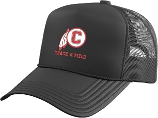 Carlisle High School Blue Aces Track & Field Trucker Hat with Adjustable Mesh Back