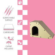 THE LICKER STORE Almond / Medium / Modern Scratching Pads