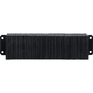 Rubber Dock Bumper by Global Industrial – 4.5"L x 38"W x 12"H, Rubber, Black, Model 988029