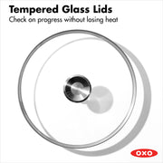OXO 3.57QT Chef's Pan with Lid / 3.6 Quarts / Silver Chef's Pans