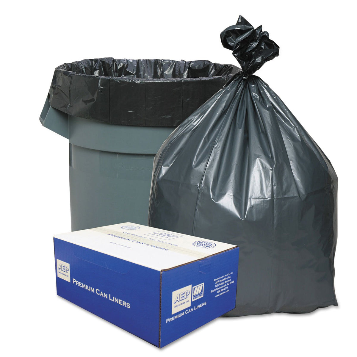 Can Liners by Platinum Plus – 1 Count (Pack of 1), 30.0 gallons, Resin, Model WBIPLA3770