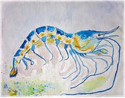 PM753 Blue Shrimp Place Mat - Set of 4