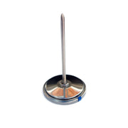 Meat Thermometer Stainless Steel Dial Style by Comark – 4 inch, Silver, Model MT200K