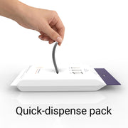 20-Count Lavender 8 Gal Drawstring Trash Bags by happimess – 60 Count (Pack of 1), 8.0 gallons, Medium Density Polyethylene, White (Lavender Scented), Model HPM3101A-WHITE