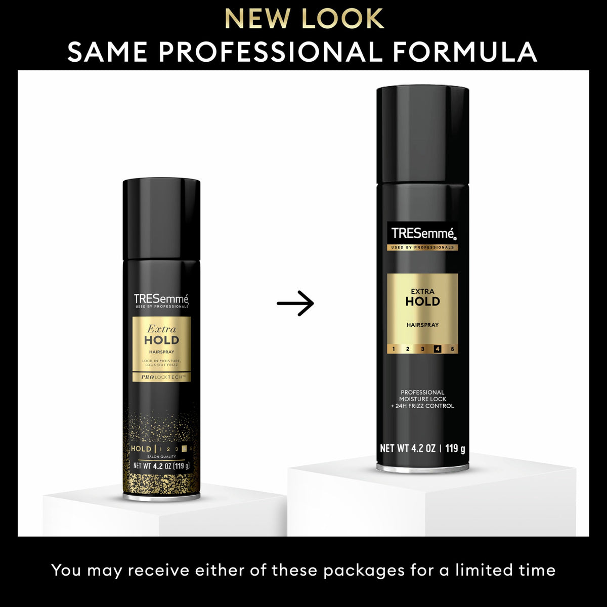 TRESemmé 4.2 Ounce (Pack of 1) / Unscented / BLACK Hair Sprays