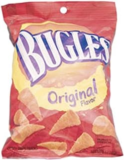General Mills Bugles Original Flavor Crispy Corn Snacks, 3.0 oz
