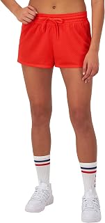 Champion Women's Mesh Shorts, Lightweight Gym Shorts, Mid-rise Workout Shorts for Women, 2.5"