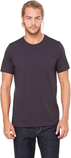 BELLA+CANVAS Bella + Canvas 3001C Unisex Jersey Short-Sleeve T-Shirt - Dark Grey - XS