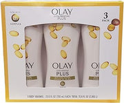 Olay Ultra Moisture Plus Body Wash (Netcount 3 X 23.6 Fl Ounce Net Wt 70.8 Fl Ounce ),