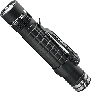 MagLite MAG-TAC Rechargeable LED Flashlight – Plain Head, High-Performance Tactical Light – Black