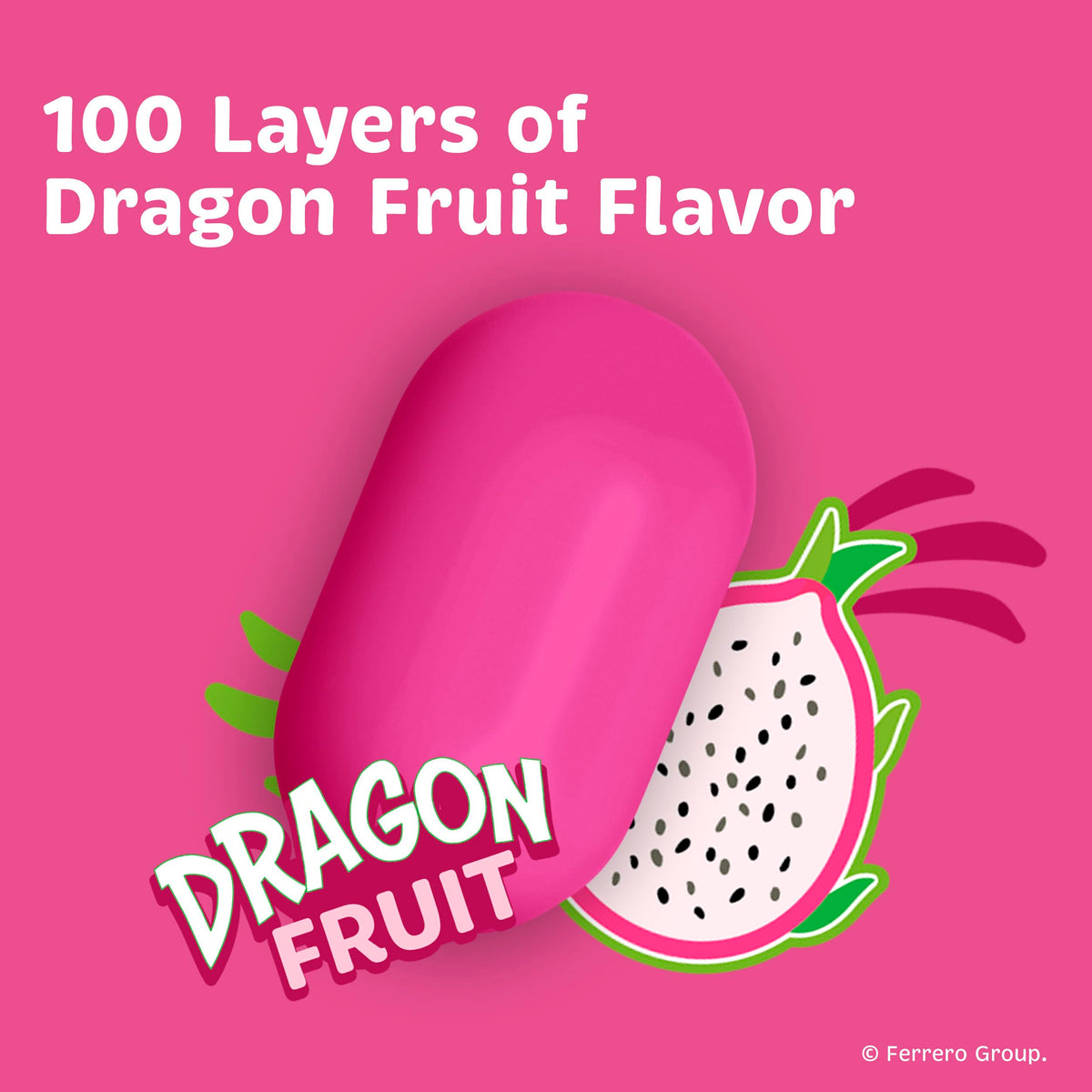 Dragon Fruit by Tic Tac – 1.7 Ounce (Pack of 12), Pink, Pack of 12