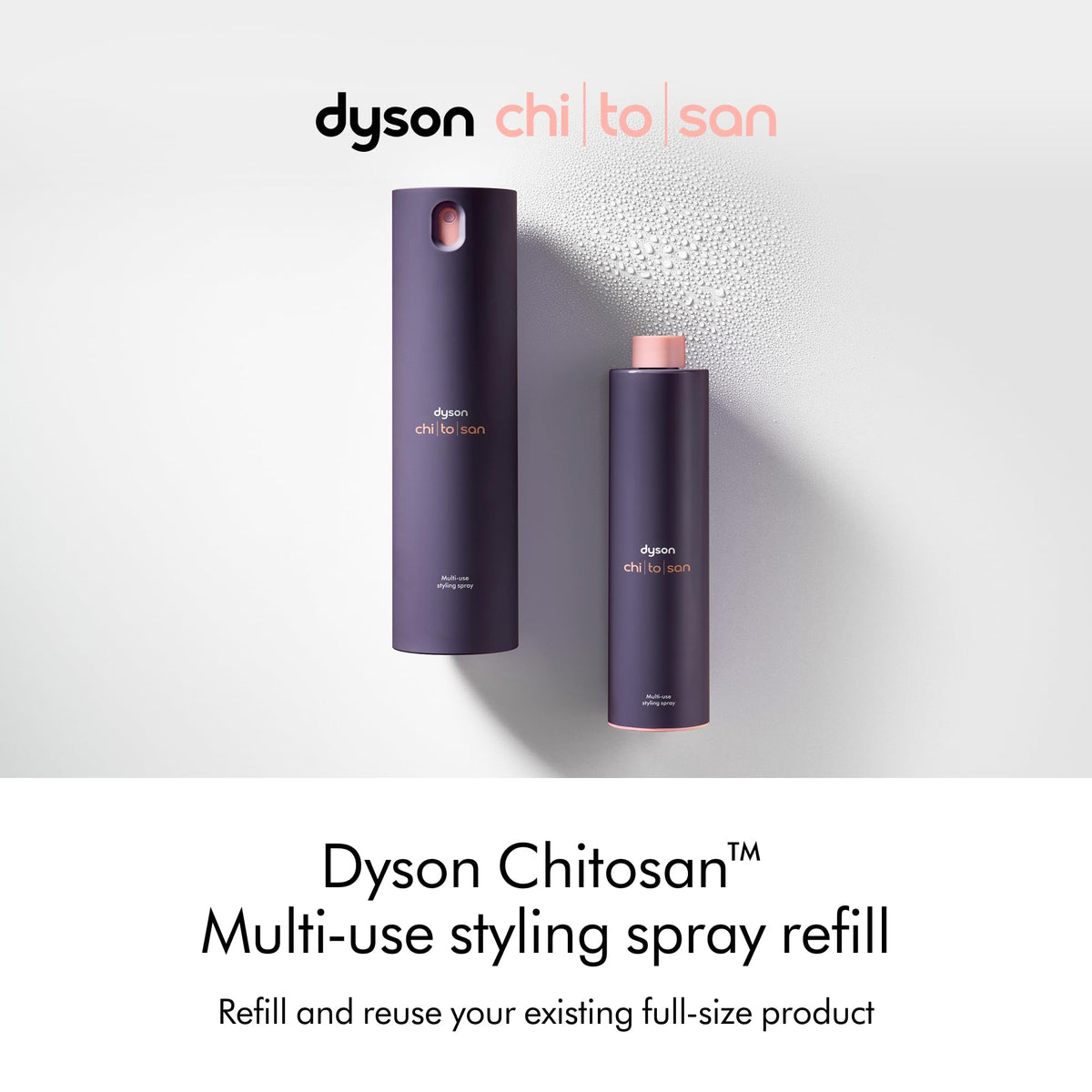 Chitosan™ Multi-use styling spray by Dyson – Clear